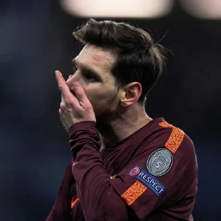 🌟 emoji Messi pack Telegram sticker 22 of 35