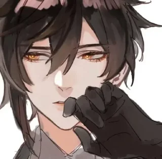 😩 emoji zhongli☀️ Telegram sticker 9 of 42