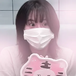 🪷 emoji chaeyoung & @anniesticks Telegram sticker 15 of 35