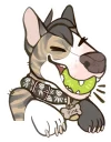 Sticker from eggdog