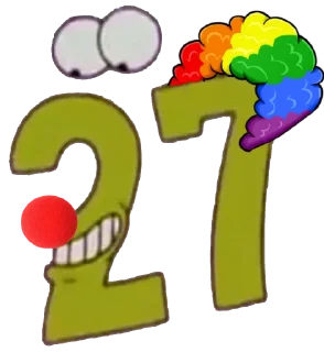 2️⃣ emoji Veintisiete (27) Telegram sticker 17 of 27