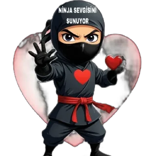 🫥 emoji NİNJA Telegram sticker 10 of 31