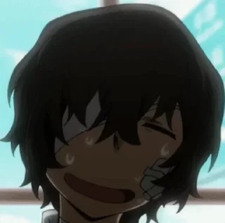 😅 emoji DAZAI Telegram sticker 19 of 83