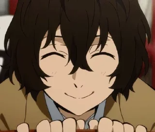 😊 emoji DAZAI Telegram sticker 7 of 83