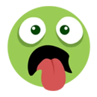 🤮 emoji вайбер колобки 2.0 😎😎😏 Telegram sticker 12 of 69