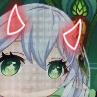 😈 emoji Нахида лавли Telegram sticker 14 of 16