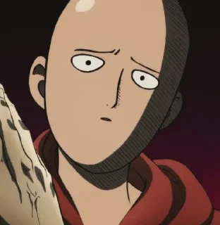 🌚 emoji Saitama Telegram sticker 7 of 71