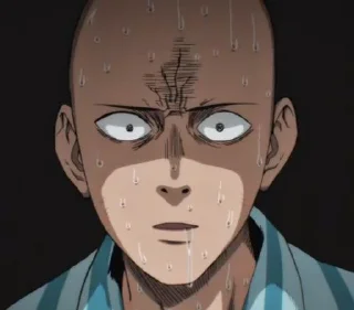🌚 emoji Saitama Telegram sticker 5 of 71