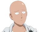 😔 emoji Saitama Telegram sticker 13 of 24