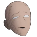 😲 emoji Saitama Telegram sticker 10 of 13
