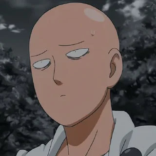 🌚 emoji Saitama Telegram sticker 21 of 71