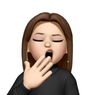 🌟 emoji 𝐦𝐨𝐧𝐧𝐢 memoji Telegram sticker 23 of 53