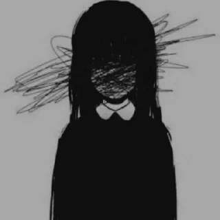 🖤 emoji حزن @SticZ_Bot • @aljoker_z_e Telegram sticker 5 of 79