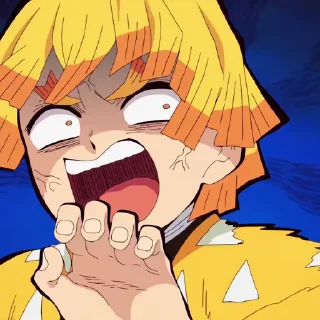 ⚡️ emoji Zenitsu  @Stalpen Telegram sticker 13 of 75
