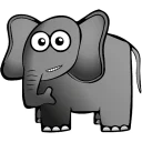 😬 emoji Elephant Telegram sticker 7 of 26