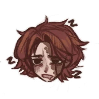 Sticker from Tomoko by Karanhara