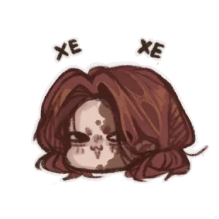 Sticker from Tomoko by Karanhara