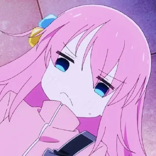 🎸 emoji 🎸Gotou hitori by (@miyukotto) Telegram sticker 24 of 88
