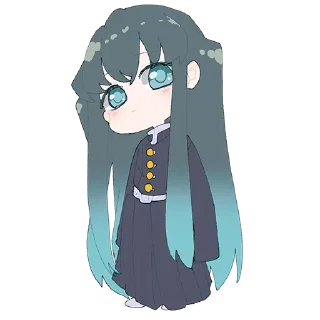 🌀 emoji Muichiro Tokito 🌀 [@TodorokiShouto] Telegram sticker 13 of 105