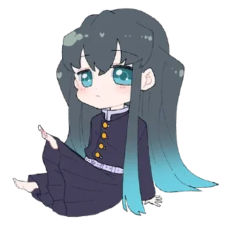 🌀 emoji Muichiro Tokito 🌀 [@TodorokiShouto] Telegram sticker 15 of 105