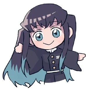 🌀 emoji Muichiro Tokito 🌀 [@TodorokiShouto] Telegram sticker 23 of 105