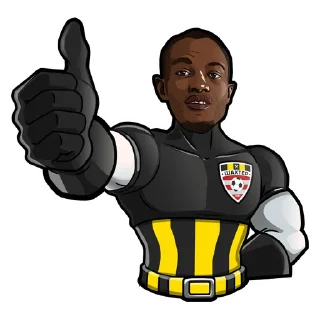 👍 emoji ⚒ ШАХТЕР СОЛИГОРСК ⚒ Telegram sticker 2 of 24