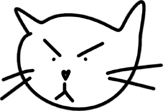 😡 emoji Risovani kisik Telegram sticker 9 of 17