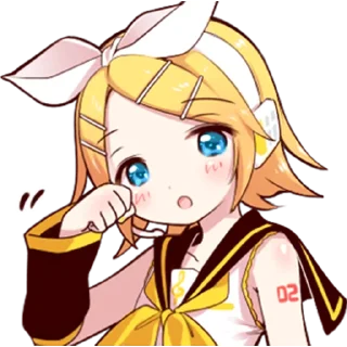 😪 emoji HATSUNE MIKU @Nekostickerss Telegram sticker 23 of 25
