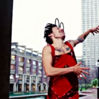 💃 emoji 'Harry Styles | @iStickerLand, Telegram sticker 19 of 50