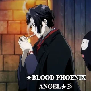🌟 emoji ミ★𝐁𝐋𝐎𝐎𝐃 𝐀𝐍𝐆𝐄𝐋★彡 Telegram sticker 20 of 120