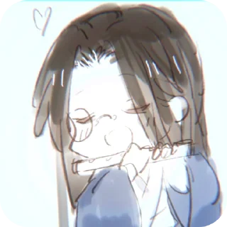 🩵 emoji Gu Yun ੭੭ Telegram sticker 13 of 19