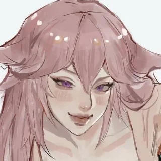 🌟 emoji Яэ Мико Telegram sticker 6 of 71
