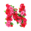 🌹 emoji BN Roses Alphabet🌹 Telegram sticker 14 of 27