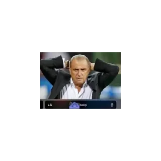 Sticker from Fatih Sultan Terim