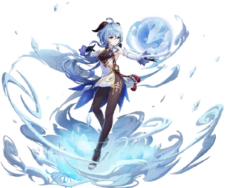 Sticker from Genshin Impact Gacha Splash