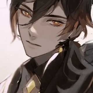 🫤 emoji zhongli☀️ Telegram sticker 8 of 42