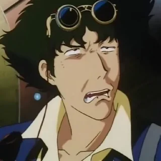 🛸 emoji | Spike spiegel |🚀¦ @johan_sticker ¦ Telegram sticker 11 of 120