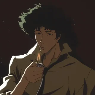 🚬 emoji Spike Spiegel [@TodorokiShouto] Telegram sticker 15 of 105