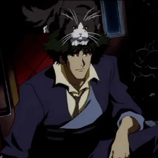 🛸 emoji | Spike spiegel |🚀¦ @johan_sticker ¦ Telegram sticker 16 of 120