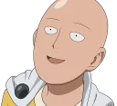 😊 emoji Saitama Telegram sticker 12 of 24