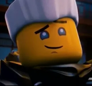 😊 emoji Ninjago: Zane | @Il_Ninja_Verde Telegram sticker 18 of 40