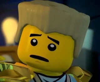 😨 emoji Ninjago: Zane | @Il_Ninja_Verde Telegram sticker 9 of 40
