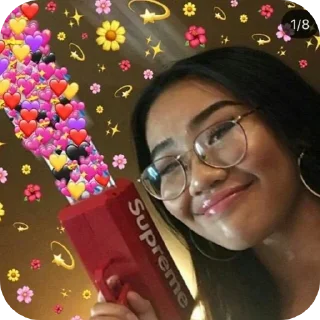 👍 emoji Sup gurl Telegram sticker 6 of 120