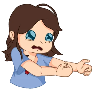 🙌 emoji Friend Eva Telegram sticker 14 of 27