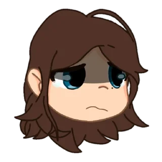 😢 emoji Friend Eva Telegram sticker 18 of 27