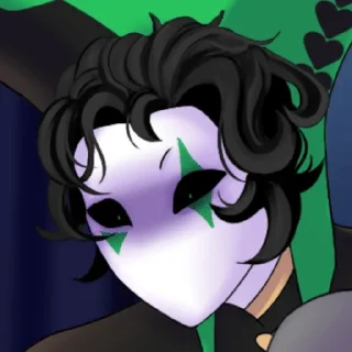🌟 emoji Harlequin | The Freak Circus Telegram sticker 7 of 95