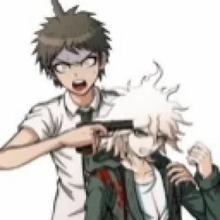 Sticker from danganronpa