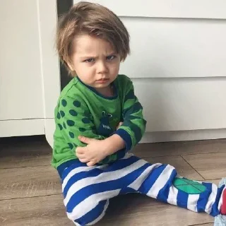 😒 emoji kids Telegram sticker 11 of 25