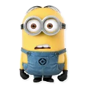 😐 emoji minions Telegram sticker 22 of 73