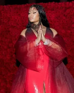 ✝ emoji NickiMinaj @StickersByBoggi #3 Telegram sticker 7 of 55